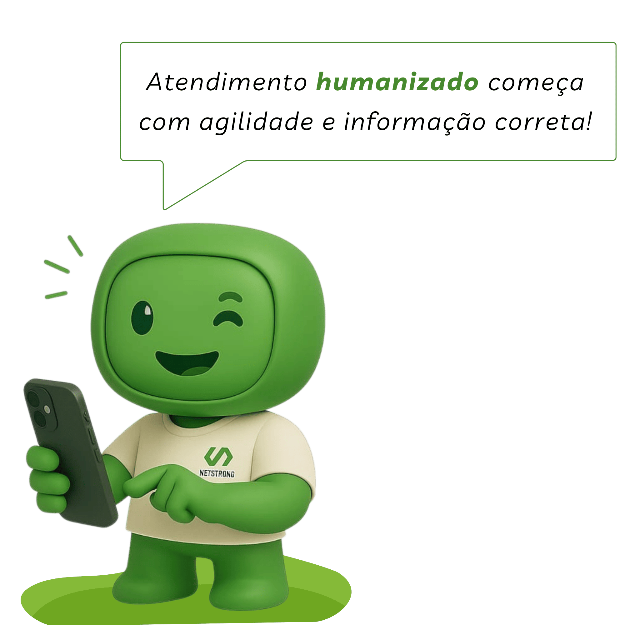 Mascote Netsapp